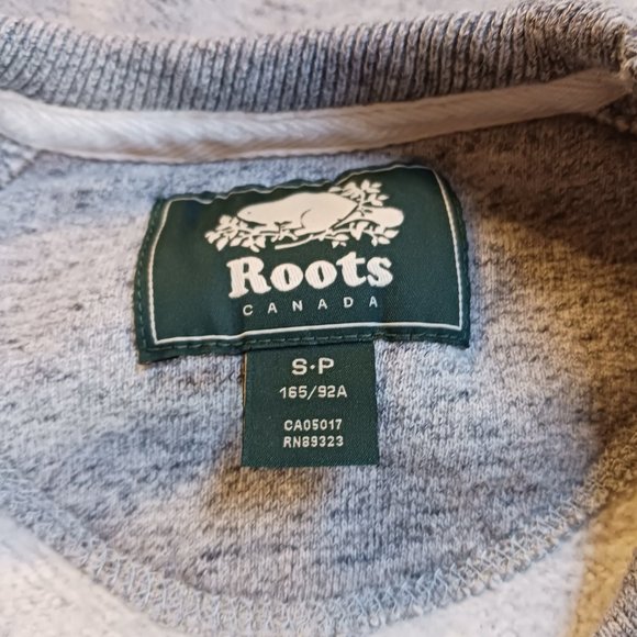 Roots Salt and Pepper  Crew Neck Sweat Shirt  Size S - Picture 7 of 11